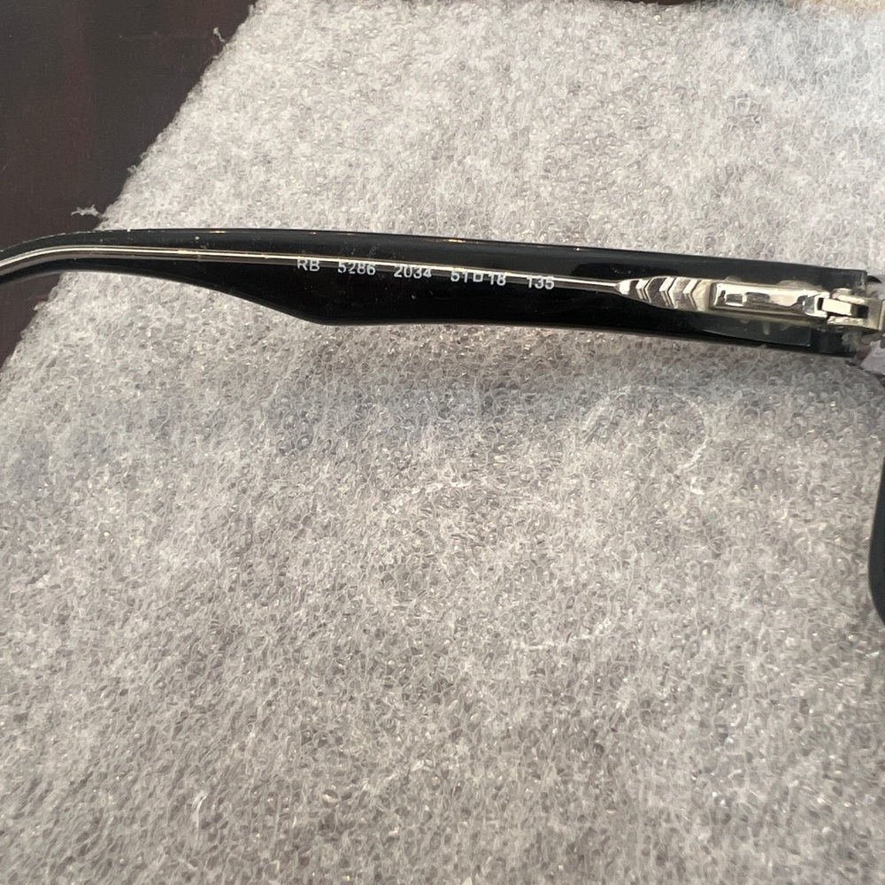 Ray-Ban Black Rectangular Glasses Frames And Case… - image 8